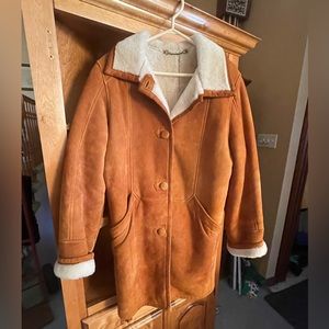 shearling coat 💯 lambskin